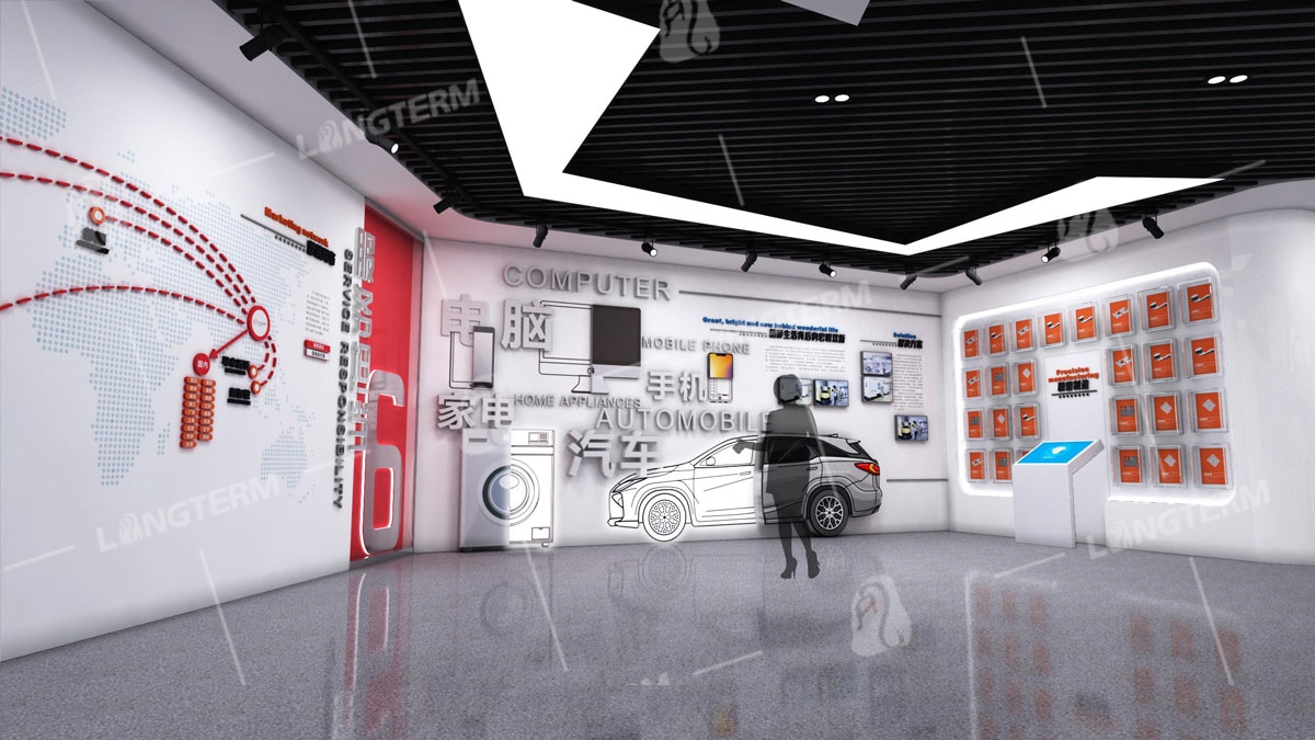 宏明双新科技企业展厅改造设计