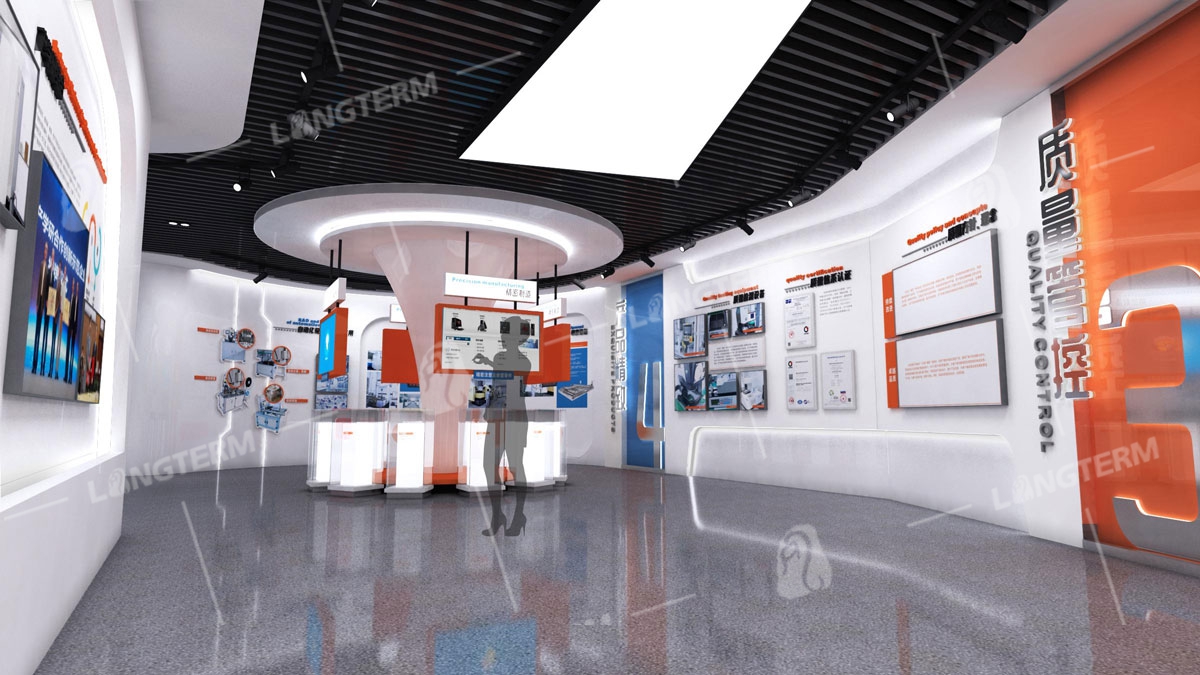 宏明双新科技企业展厅改造设计