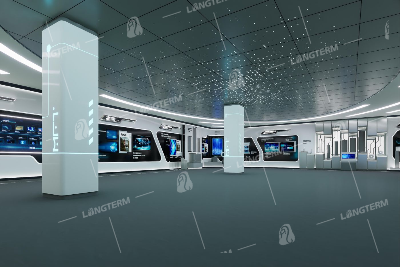 美富特科技展厅设计制作