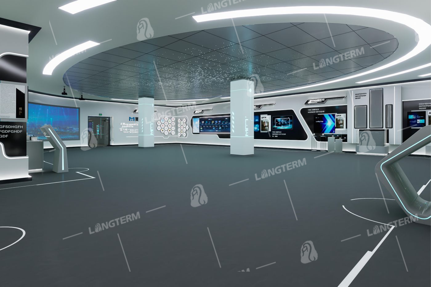 美富特科技展厅设计制作